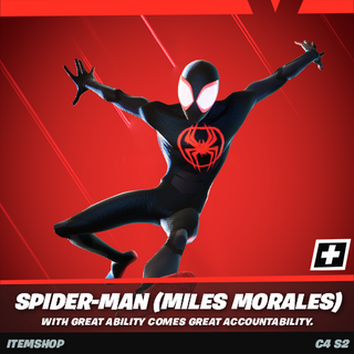 Spider-Man Miles Morales Fortnite wallpaper