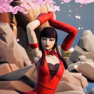 Crossheart Fortnite wallpaper