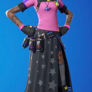 Vivi Chroma Fortnite wallpaper