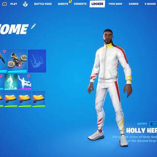 Holly Hero Fortnite wallpaper