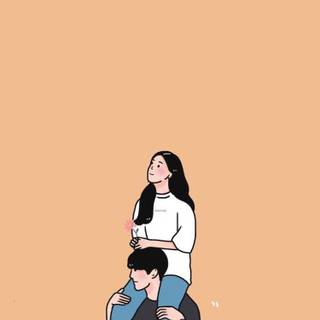 Boyfriend and girlfriend wallpaper