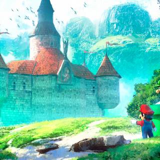 Realistic Mario wallpaper