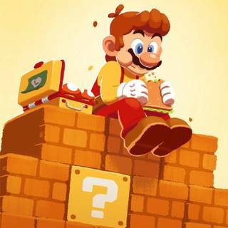 Realistic Mario wallpaper