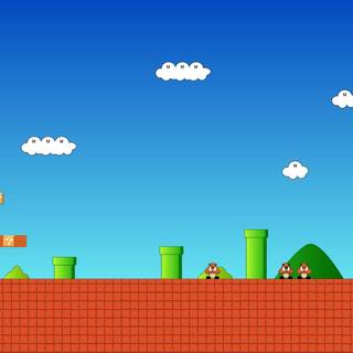 Realistic Mario wallpaper