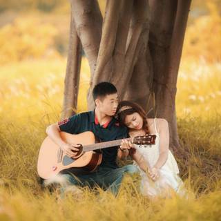 Boyfriend and girlfriend wallpaper