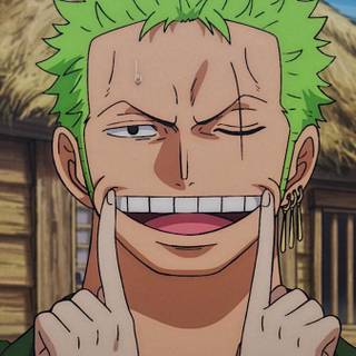 Zoro smile wallpaper