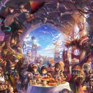 Maximalist wallpaper