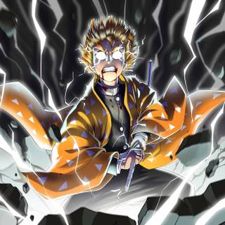 Cool Zenitsu wallpaper