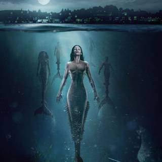 Black Mermaid wallpaper