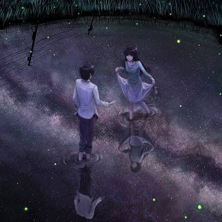 Lake anime wallpaper