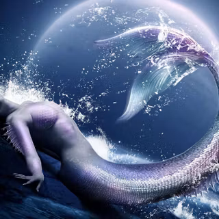 Black Mermaid wallpaper