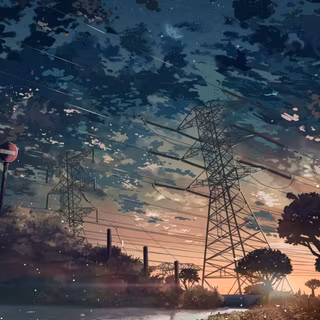 Lake anime wallpaper