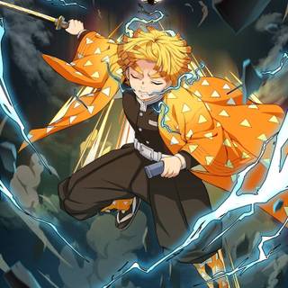 Cool Zenitsu wallpaper