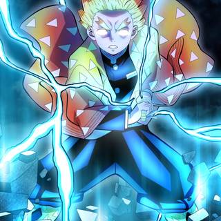 Cool Zenitsu wallpaper
