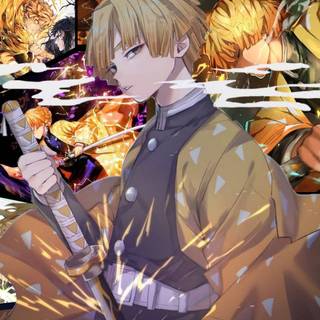 Cool Zenitsu wallpaper