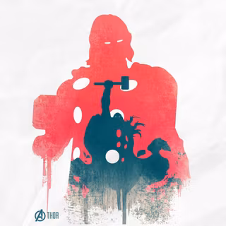 Thor drawing wallpaper