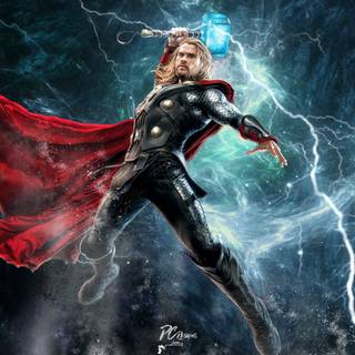 Cute Thor wallpaper