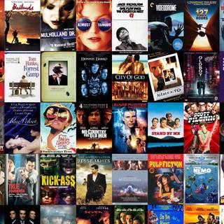 Movies collection wallpaper