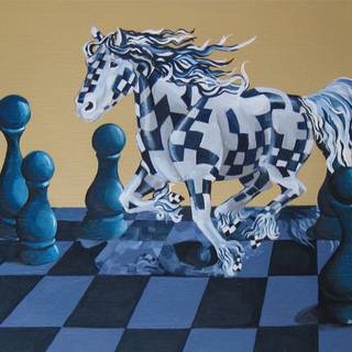 Chess horse wallpaper
