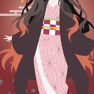 Nezuko Kamado and Tanjiro 4k iPhone wallpaper