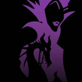 Maleficent iPhone wallpaper