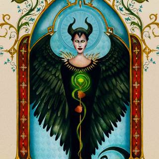 Maleficent iPhone wallpaper