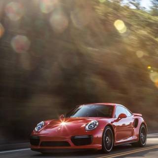 Porsche 911 Turbo iPhone wallpaper