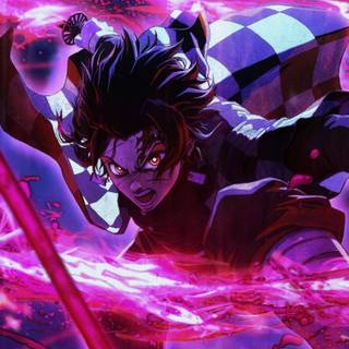 Nezuko Kamado and Tanjiro 4k iPhone wallpaper