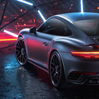 Porsche 911 Turbo iPhone wallpaper