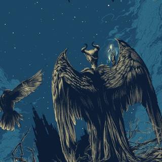 Maleficent iPhone wallpaper