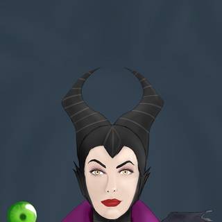 Maleficent iPhone wallpaper