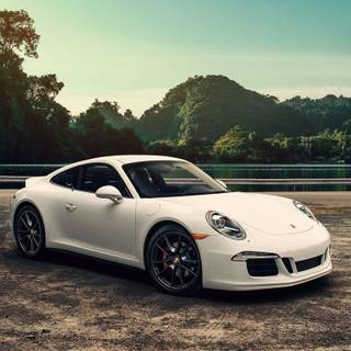 Porsche 911 Turbo iPhone wallpaper