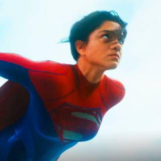 Supergirl Flash movie wallpaper