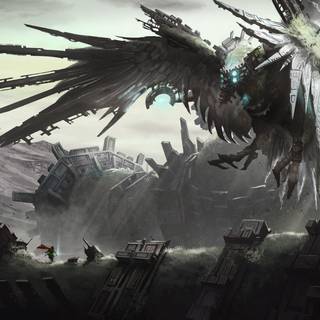 Shadow art wallpaper