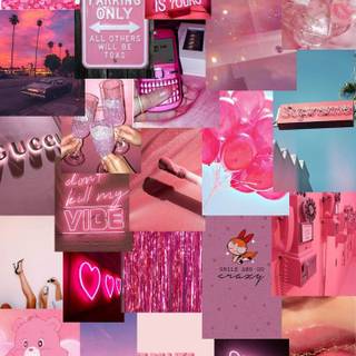 Pink for girls wallpaper