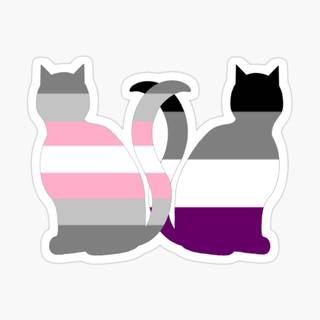 Pride cats wallpaper
