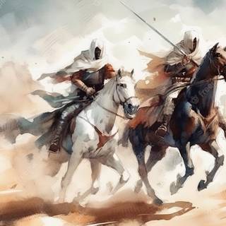 Arabian Knight wallpaper
