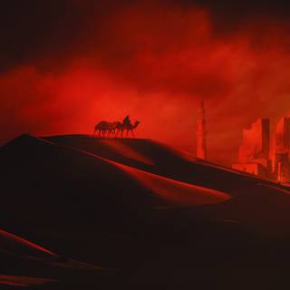 Arabian Knight wallpaper