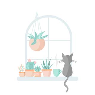 Spring animals iPhone wallpaper