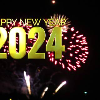 2024 Happy New Year wallpaper