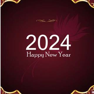 2024 Happy New Year wallpaper