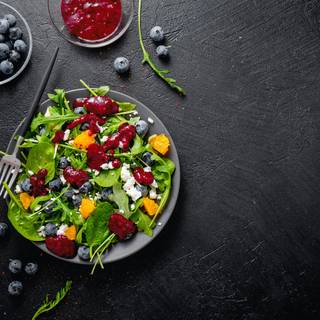 Summer fruit salad wallpaper