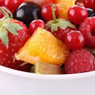 Summer fruit salad wallpaper