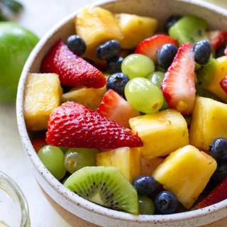Summer fruit salad wallpaper