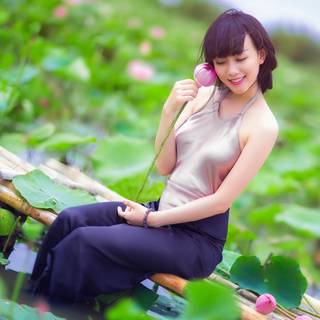 Spring outfit wallpaper