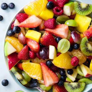Summer fruit salad wallpaper
