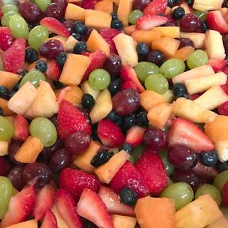 Summer fruit salad wallpaper