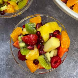 Summer fruit salad wallpaper
