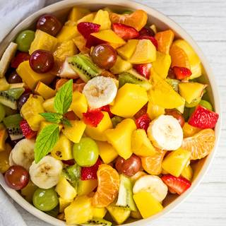 Summer fruit salad wallpaper