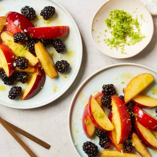 Summer fruit salad wallpaper